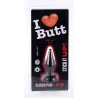 I Love Butt Plug Classic XS I Love Butt 9 x 3 cm Noir